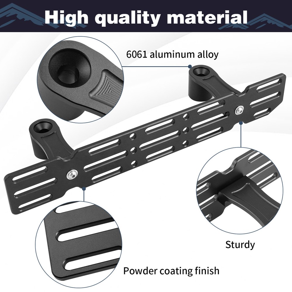 Fire Extinguisher&Multi Mount Panel Front Seat Bracket For Ford Bronco 2021-2024