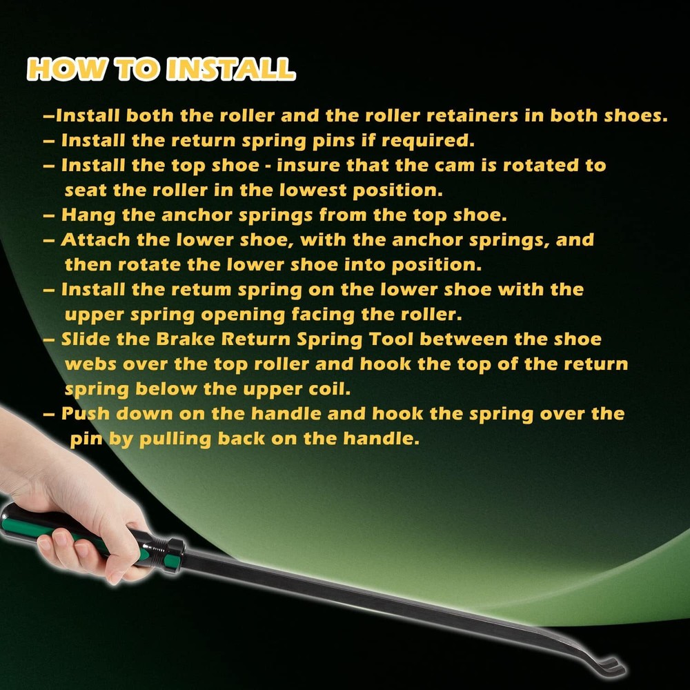 Brake Return Spring Tools for Truck &Trailer for S-cam Return Spring,Spring Tech