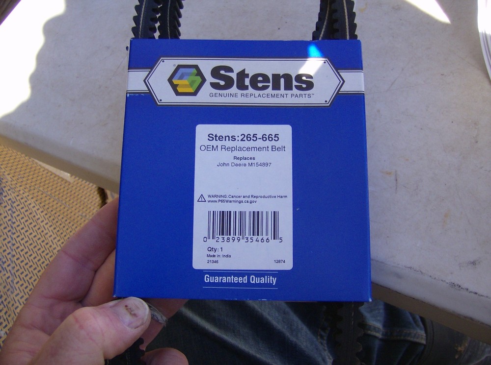 STENS 265-665 BELT M154897