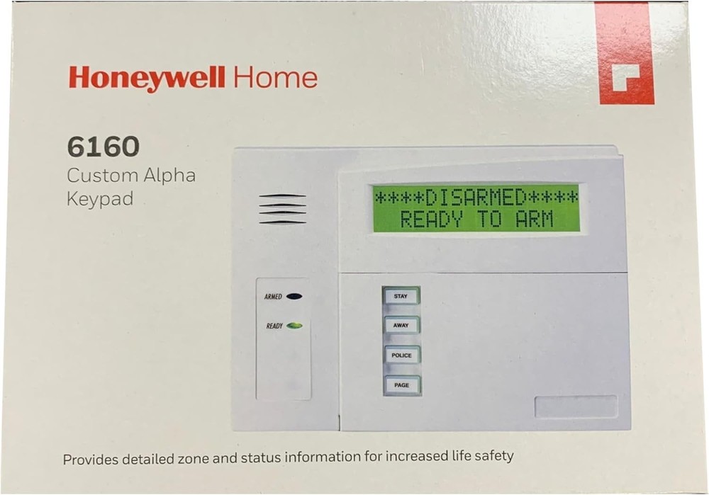 Wireless Security Keypad - Self-adhesive Installation