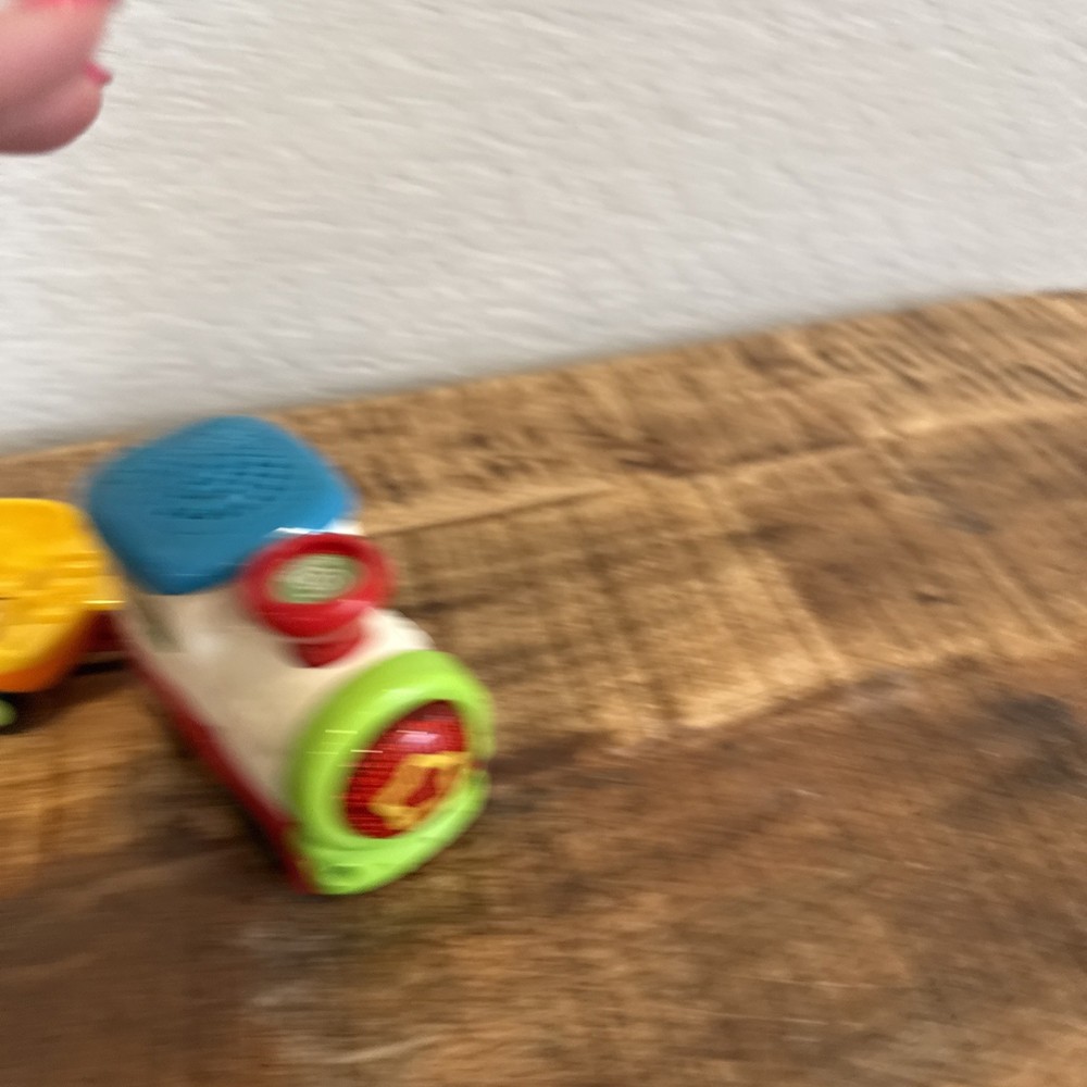 VTech Go Go Smart Wheels Motorized Train Engine & Cargo Car Tested Works