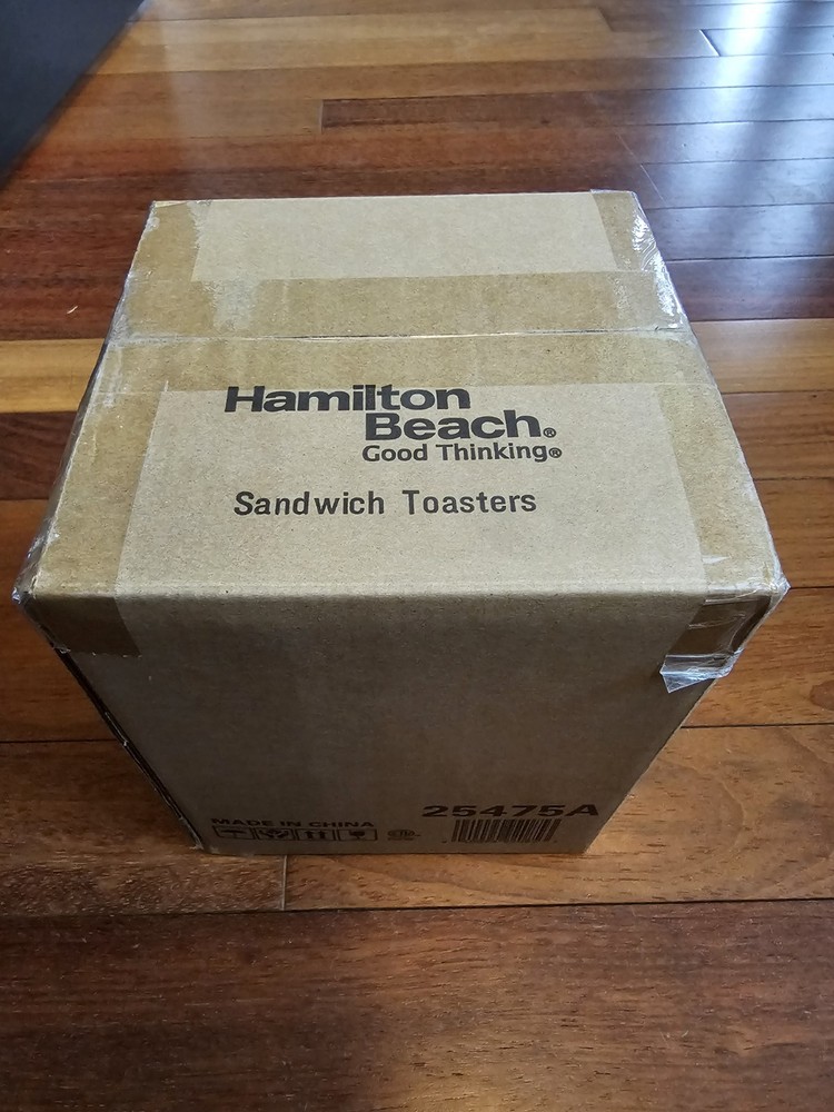 Hamilton Beach Sandwich Toaster 25475A New In Box