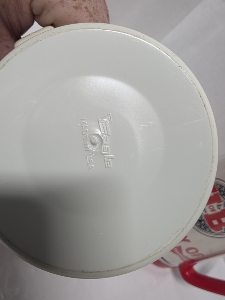 2 Vintage Budweiser Insulated Thermoses