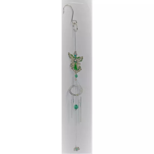 Birthstone Angel Wind Chime in May