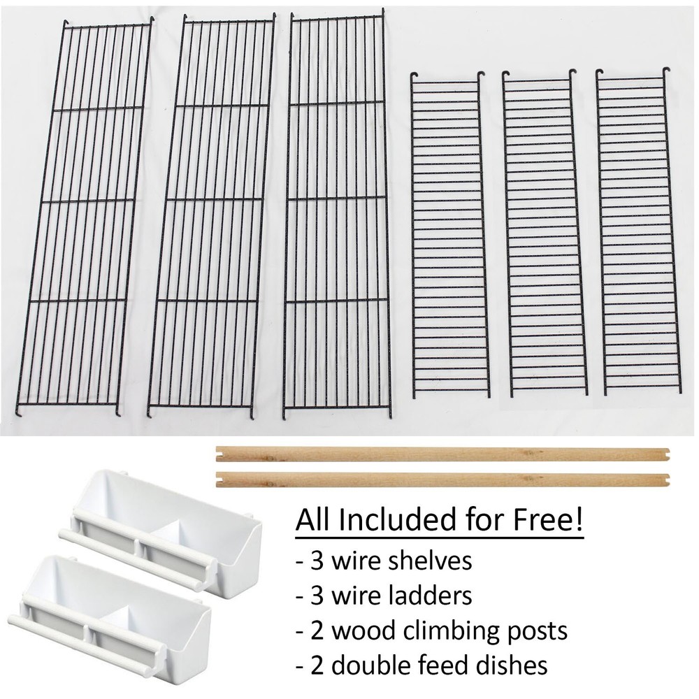 Congo Cage & Starter Package for Sugar Gliders