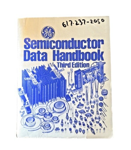 Vintage 1977 GE Semiconductor Handbook Third Ed Softcover Technical Guide