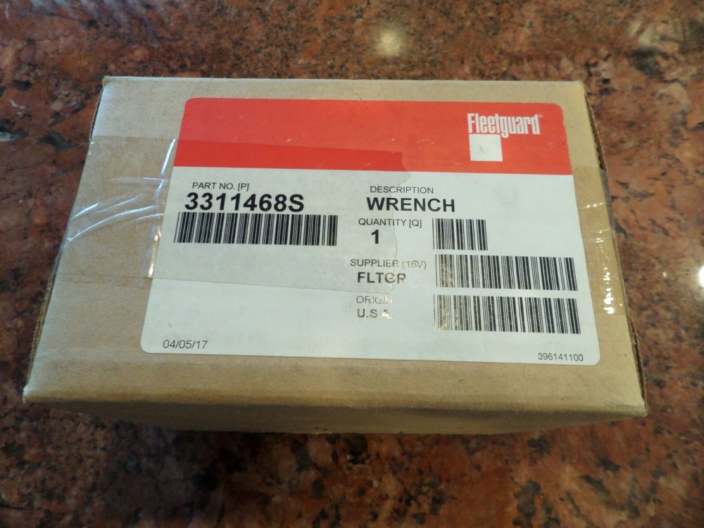 Fleetguard Service Part 3311468S - Filter Strap Wrench Filter Tool -- NEW IN BOX
