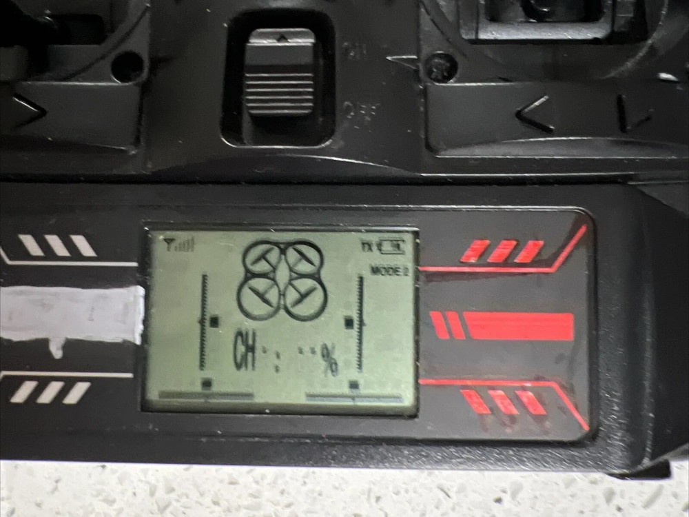 Replacement Remote World Tech Toys Striker Drone Black See Descript