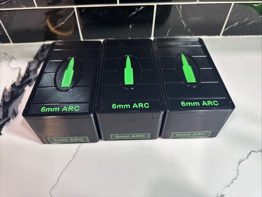 6MM Arc Ammo Box 50rd Capacity (3 Pack)