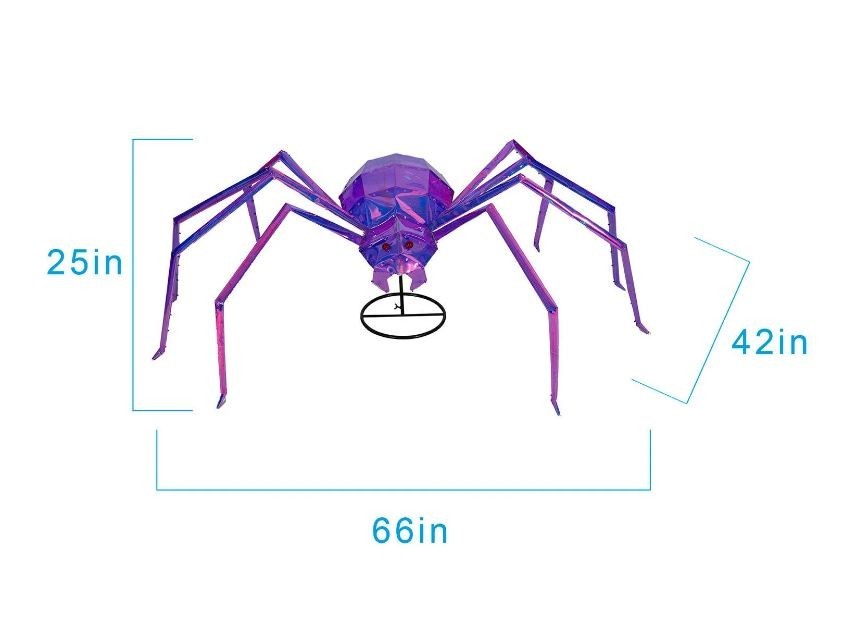 Pre-Lit Prismatic Large Spider – Member’s Mark