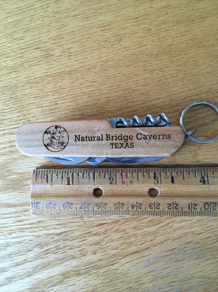 Natural Bridge Caverns Texas Multi Use Camping Survival Knife
