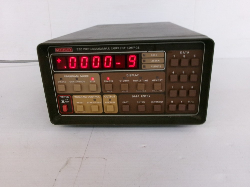 ^^ KEITHLEY 220 PROGRAMMABLE VOLTAGE SOURCE  (JGL16)