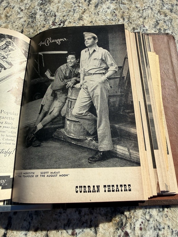 Theatre Programs Set: Broadway Musical, 1953. More The 12 Booklets