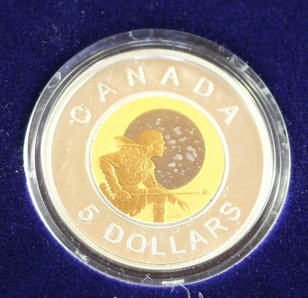 2011 Nobium : Full Hunter's Moon $5 Dollar