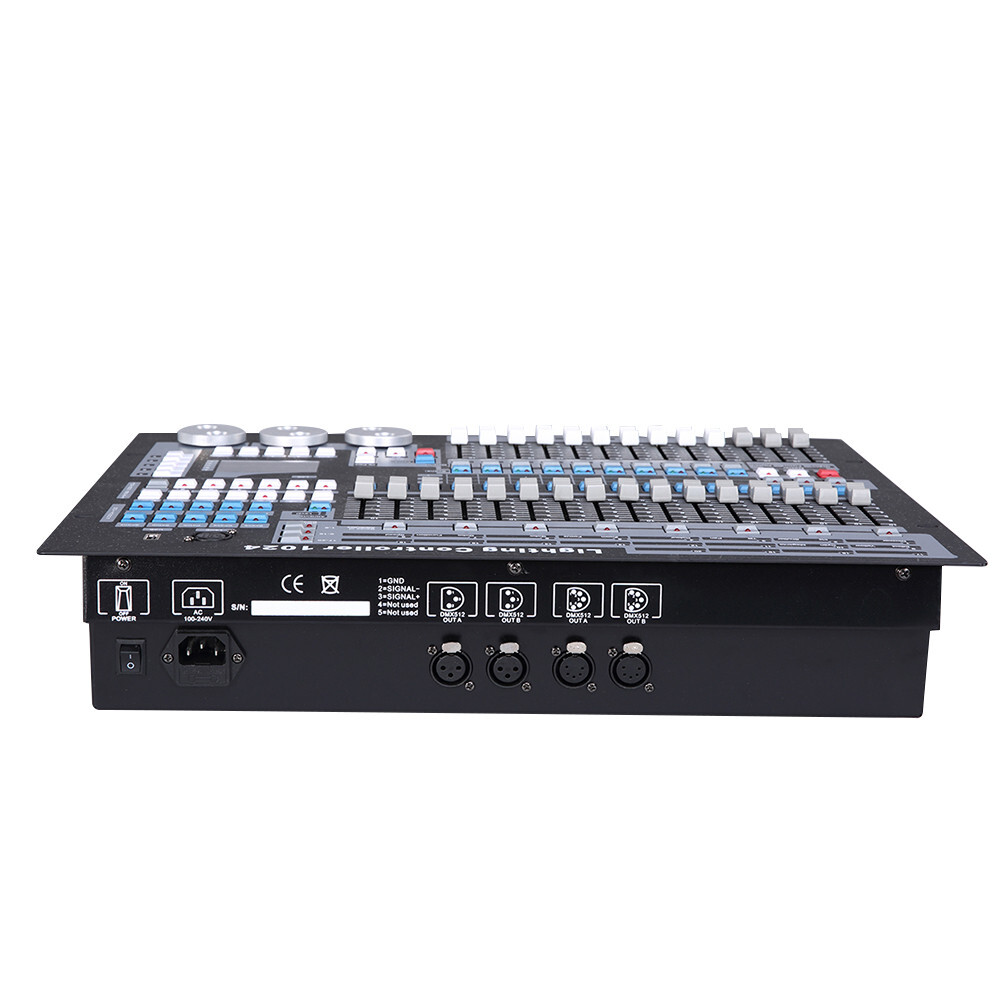Lighting Console 1024 DMX Controller 1pcs With Flight Case For DJ Pro Light
