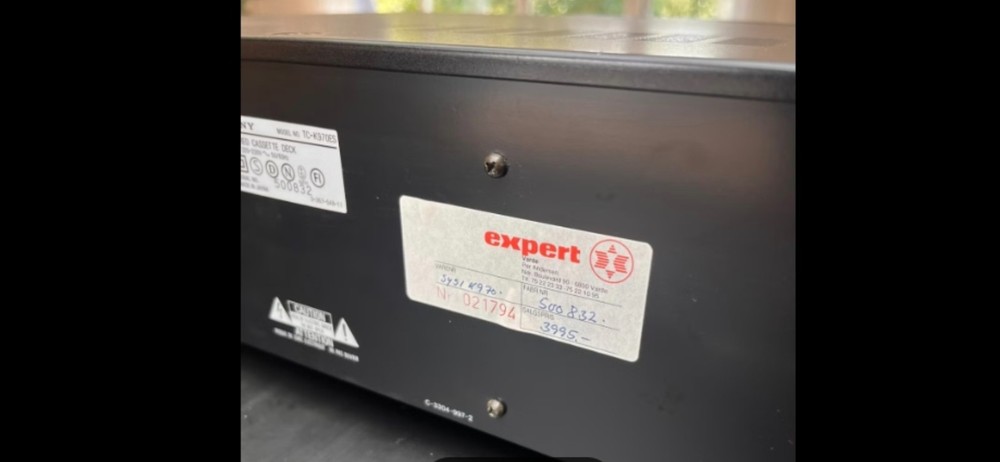 Sony TC-K970es Cassette Deck 3 Head