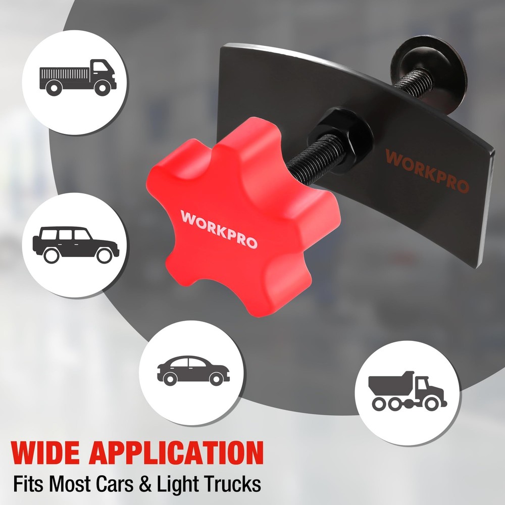 WORKPRO Brake Pad Spreader, Disc Spreader Tool, Standard