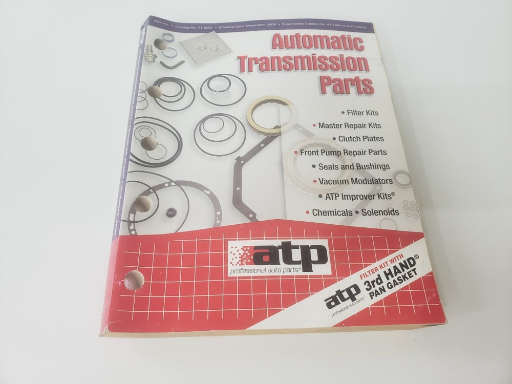 ATP Transmission Parts Catalog Guide 2006