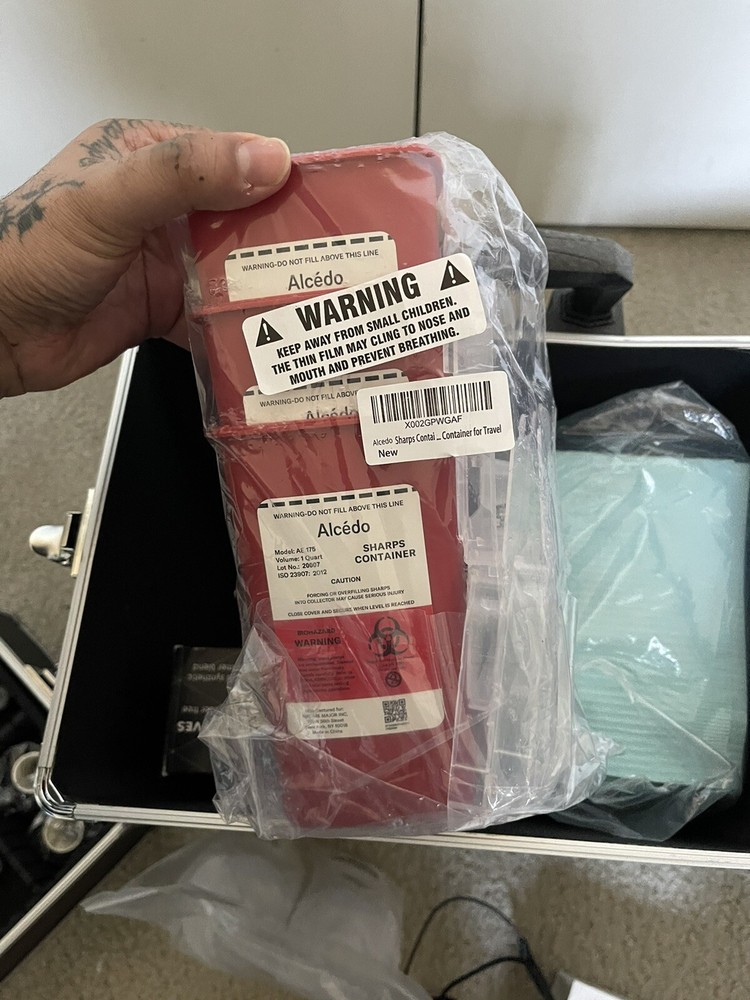 professional complete tattoo kit with case