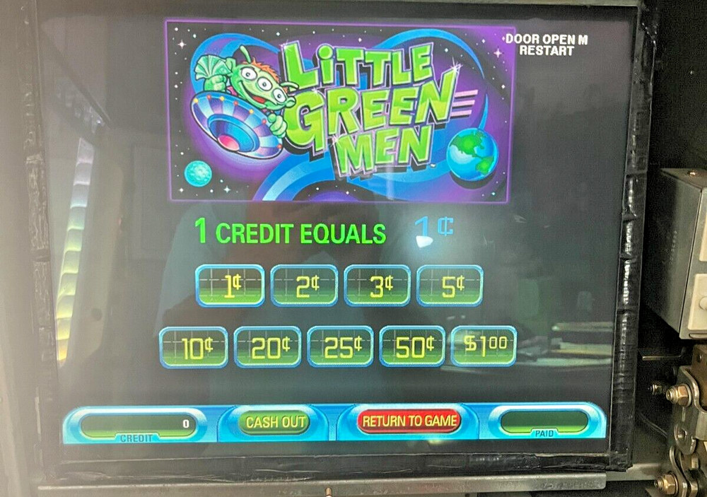 IGT I-game Little Green Men Software