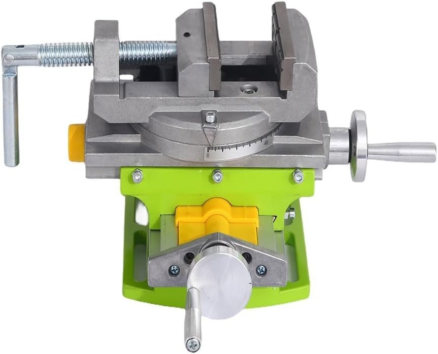 3" Cross Slide Drill Press Vise Horizontal Precision Milling Drilling Machine