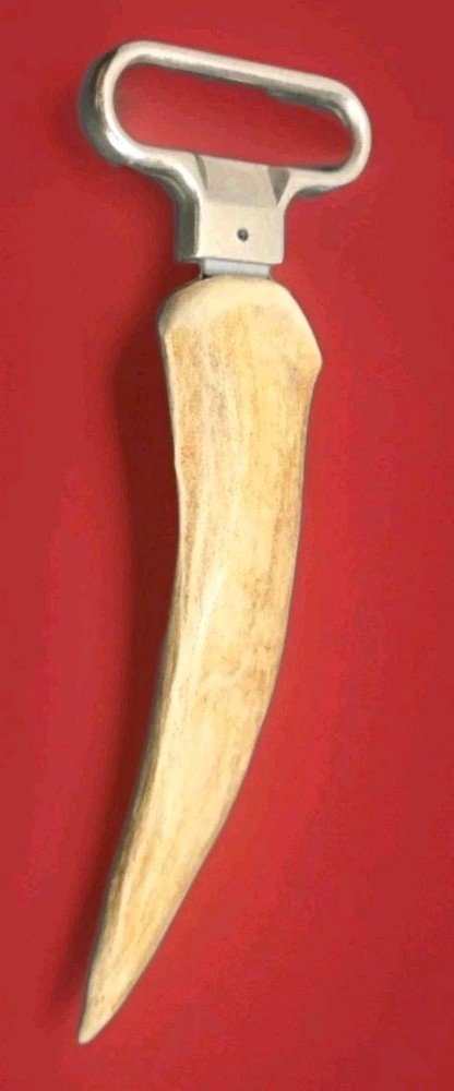 Ah-So Wine Opener With Antler Handle