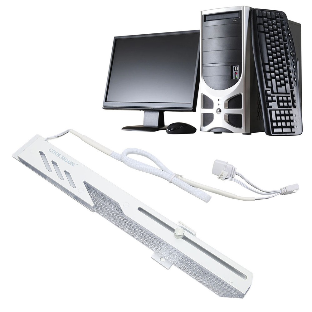 GPU Support Bracket Simple White Fashion Multi Interface 5V 3 Pin Colorful RGB