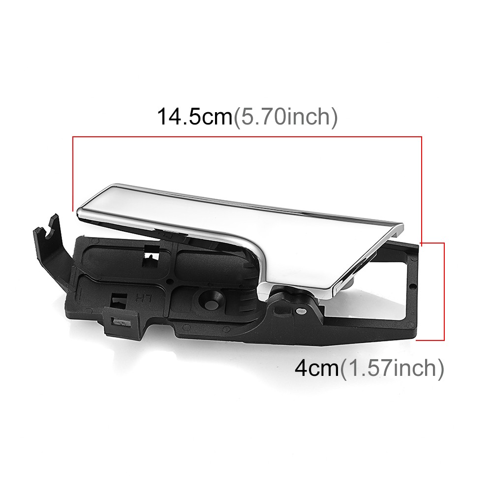 Inside Interior Door Handle Chrome Left & Right Side for Chevy Aveo 2007-2011