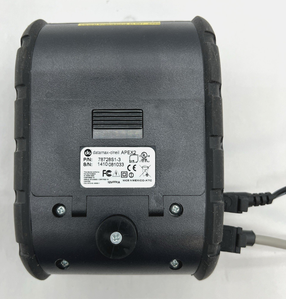 Datamax-Oneil Apex 2 Portable Direct Thermal Receipt Printer