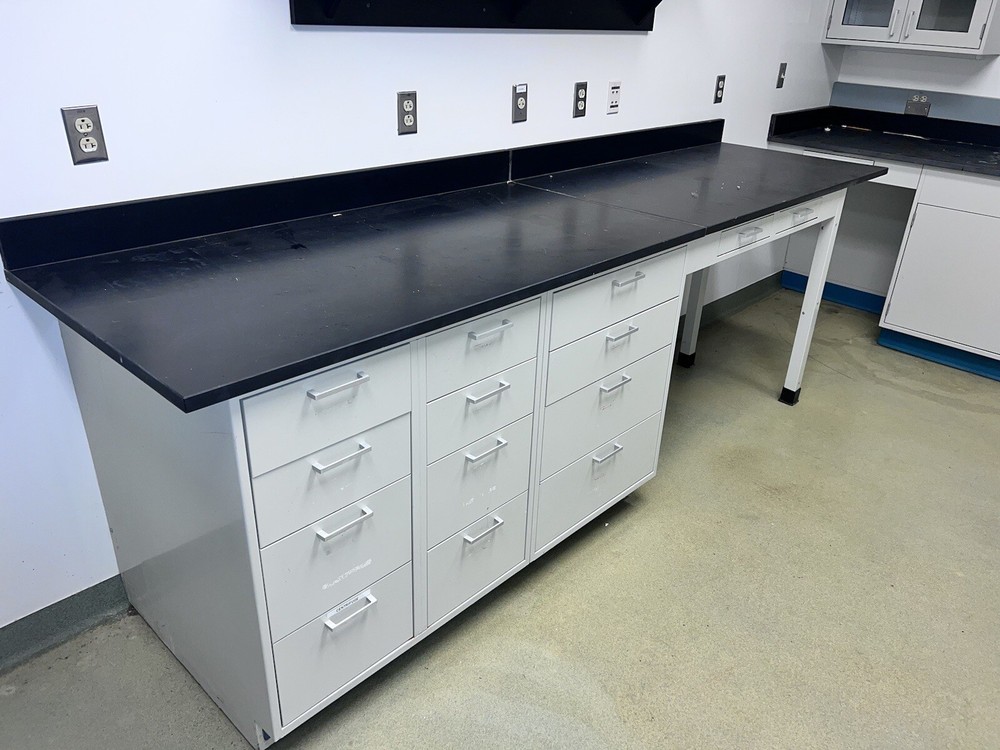 Base And Upper Metal laboratory Cabinets Casework