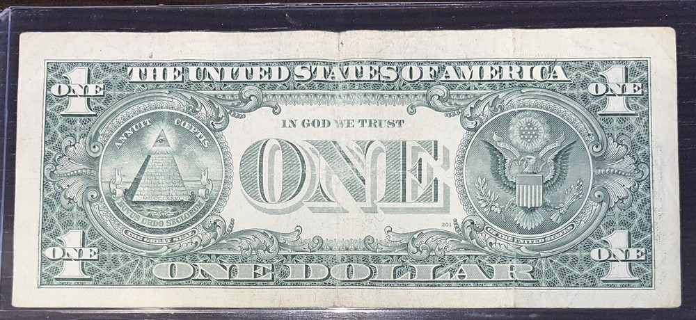 Misaligned 🍀Misprint🍀Miscut🍀 Offset🍀2006 Series🍀 $1 One Dollar Bill Error🍀