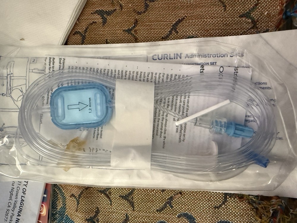 Moog Curlin Infusion Administration Set 1pack