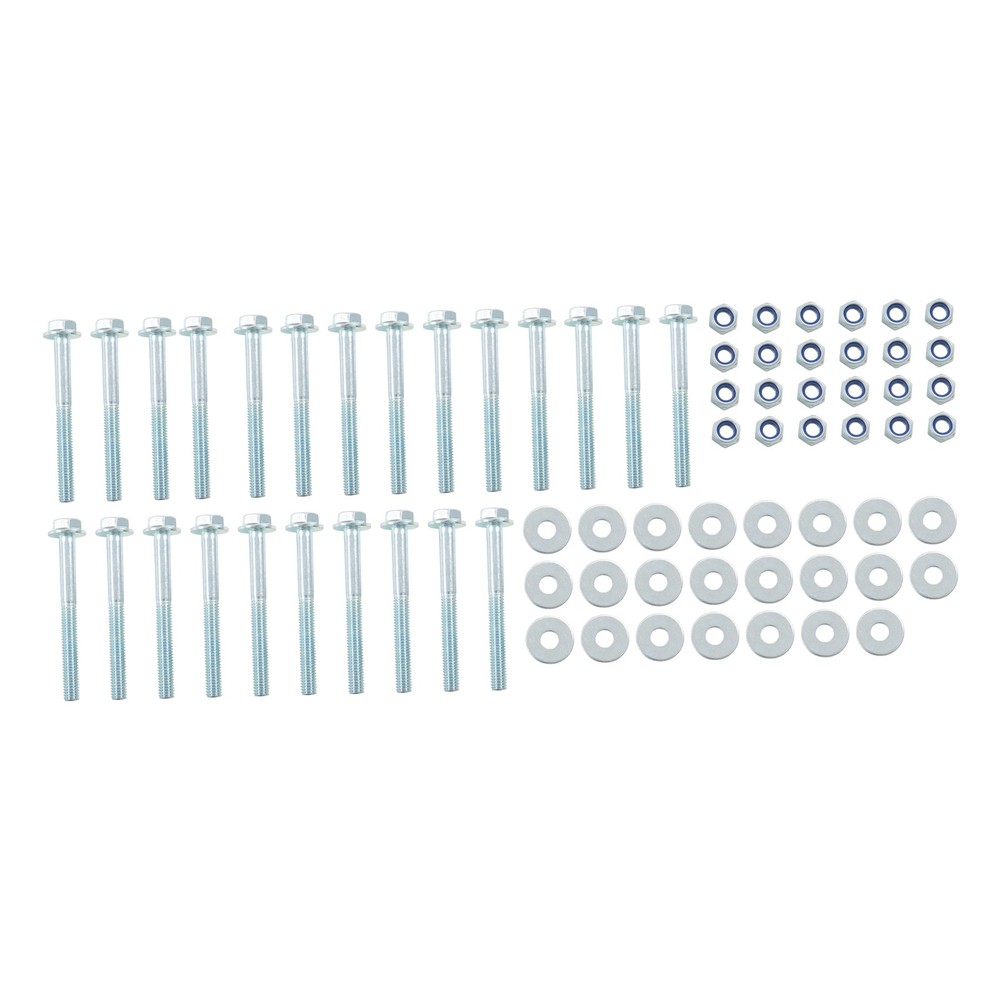 LABLT Secure Cargo E Track Wheel Chock System 8' Red Ratchet Tie Down Straps