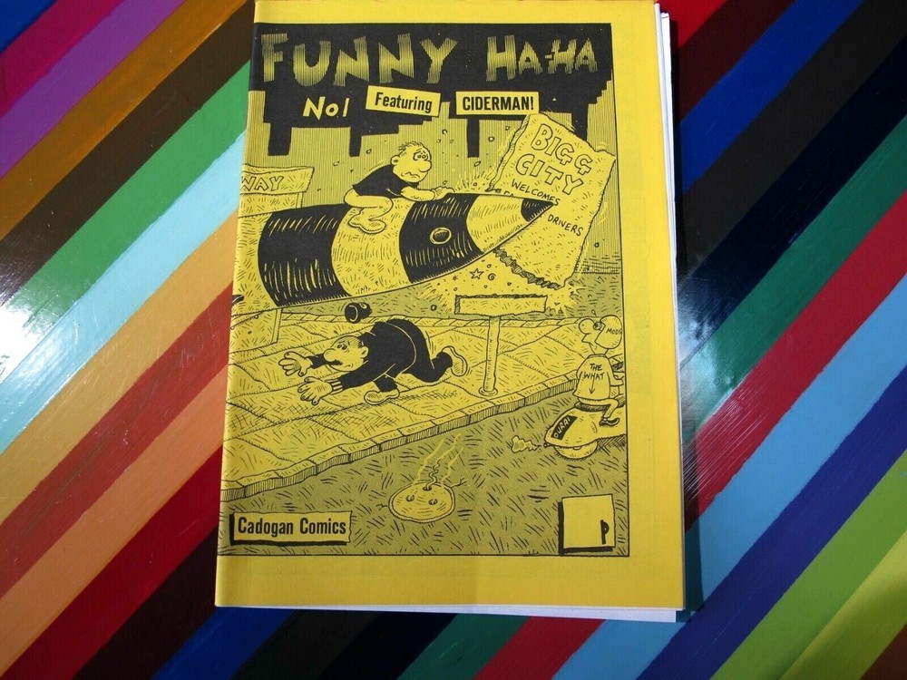 vtg underground comic comix -- Funny Haha #1 1987 Davy Francis