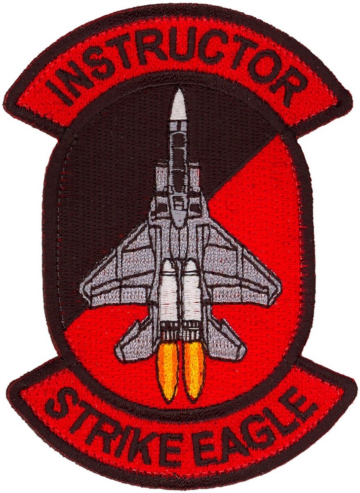 USAF F-15E STRIKE EAGLE INSTRUCTOR PATCH