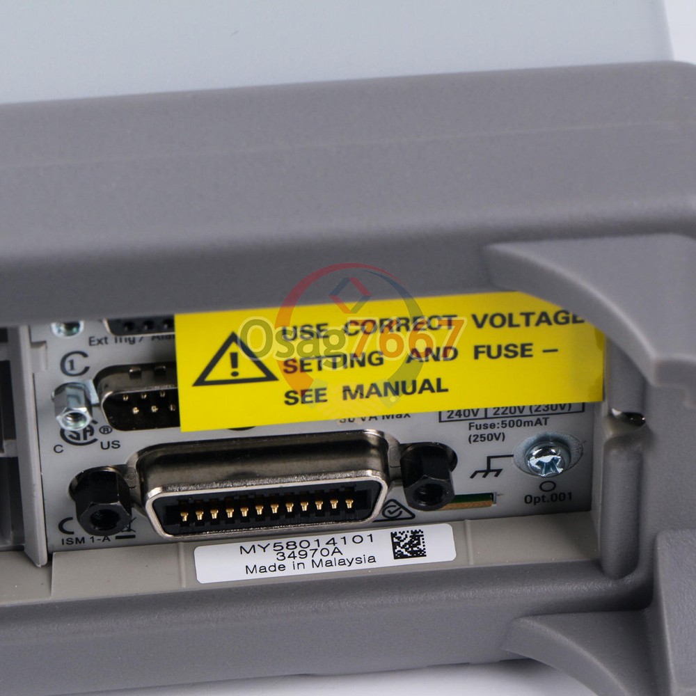 ONE NEW keysight data acquisition switch 34970A