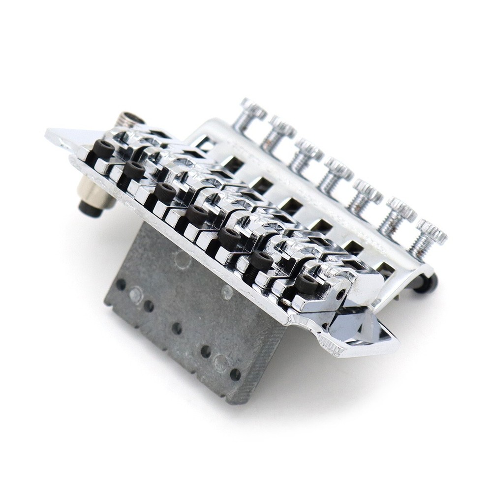 7 Strings Chrome Electric Guitar Bridge Double Locking System Tremolo Bridge