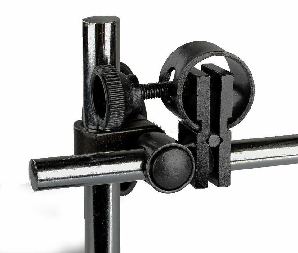 Universal Magnetic Base Holder 132lbs Force & 1" Dial Indicator White Face