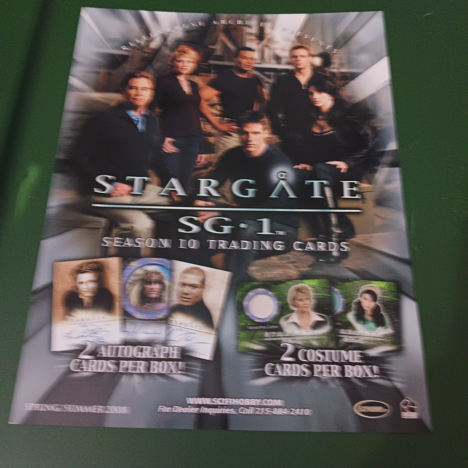 Stargate SG1 Promi Card Set Lot Of 5