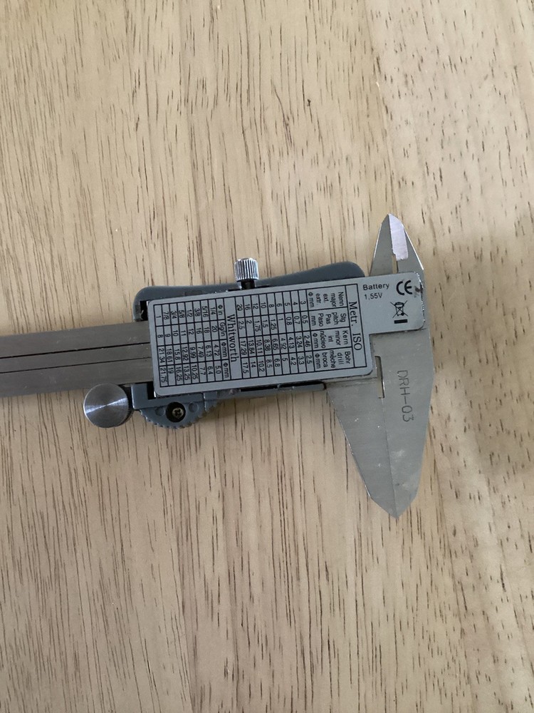 SPI Digital Caliper 0-150mm 50th Anniversary With Case