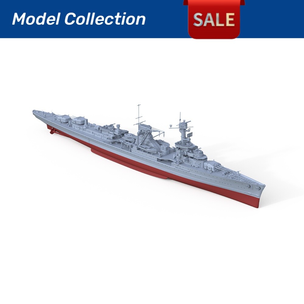 1/300 German KMS Leipzig Light Cruiser
