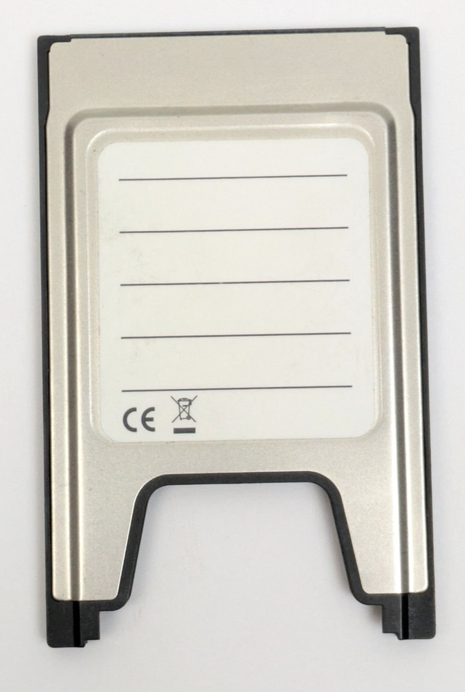 SanDisk Compact Flash PC Card Adapter PCMCIA CF Memory Reader TESTED Working