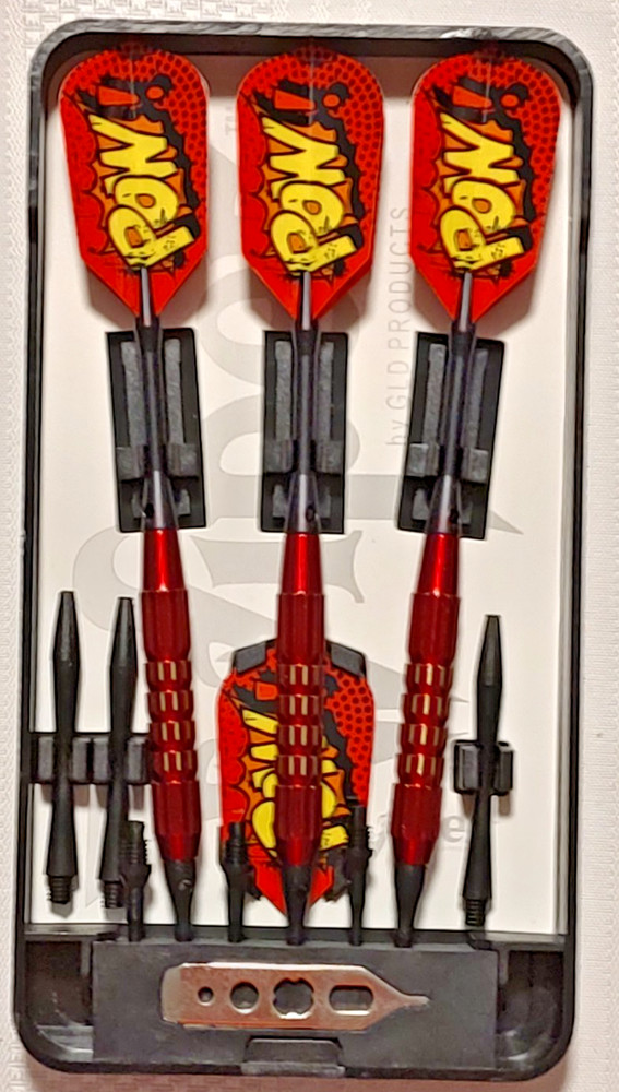 Viper Comix "POW" Soft Tip Dart Set - 18gm, Brass