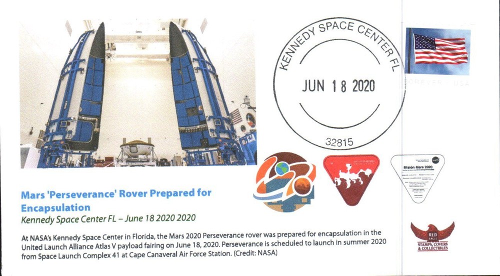 2020 Mars Perseverance Rover Prepard For Encapsulation Kennedy SC 8 June