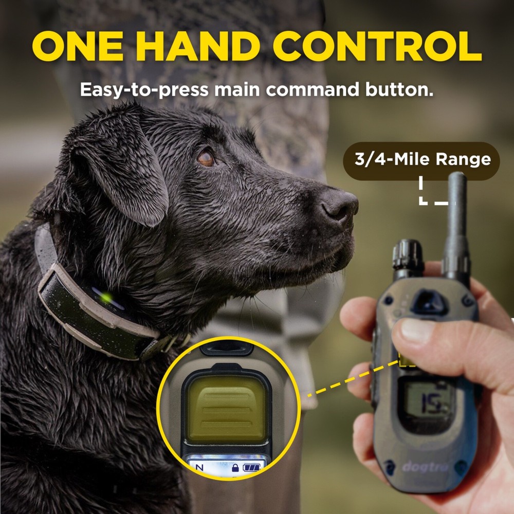 Dogtra 1900X Remote Training Collar 3/4 Mile Range, Boost and XPP Vibration