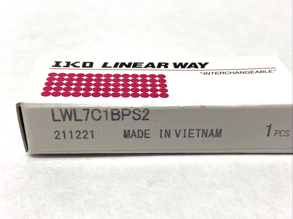 IKO LWL7C1BPS2 Miniature Linear Guide Assembly