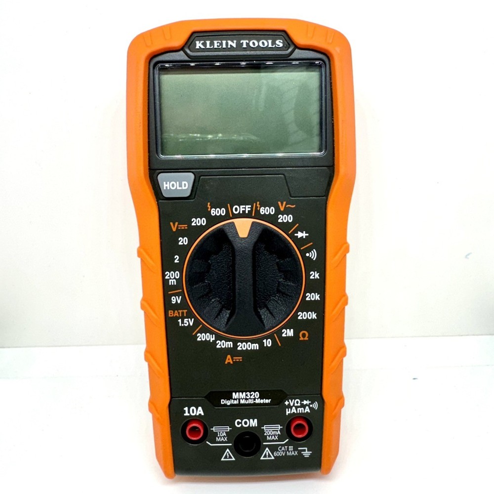 Klein Tools Digital Multimeter Electrical Test Kit MM320! (WMP017944)