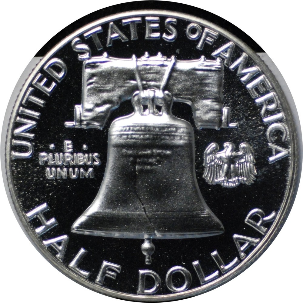 1963 Proof Franklin Half Dollar - Gem+++ Cameo Proof #162