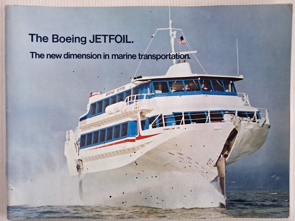 Boeing Jetfoil 1977 Brochure