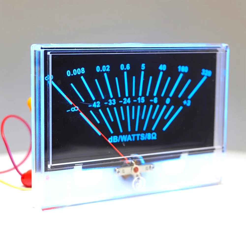 Promotion ：1pc VU Panel Meter P-134 DB Level Header Audio Amplifier Backlight